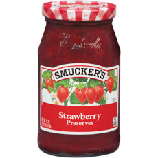 SMUCKERS STRAWBERRY PRESERVES 12 OZ 